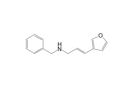 (E)-N-benzyl-3-(3-furyl)prop-2-en-1-amine