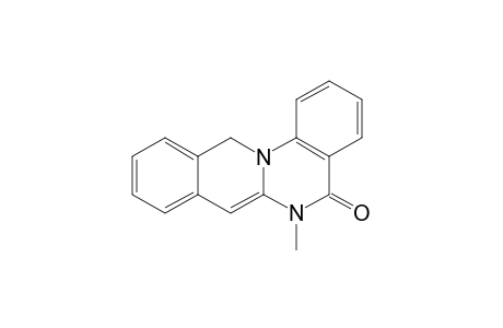 6-METHYL-5-OXO-5,6-DIHYDRO-12-H-ISOQUINO-[2.3-A]-QUINAZOLINE