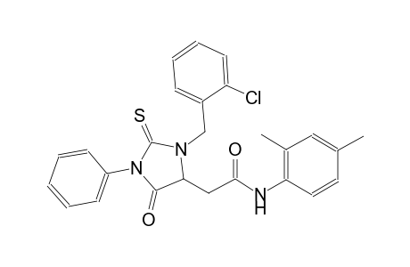 2-[3-(2-chlorobenzyl)-5-oxo-1-phenyl-2-thioxo-4-imidazolidinyl]-N-(2,4-dimethylphenyl)acetamide