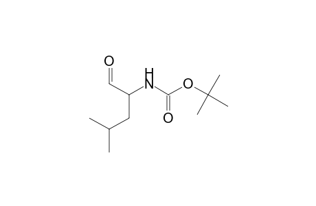 tert-Butyl 1-formyl-3-methylbutylcarbamate