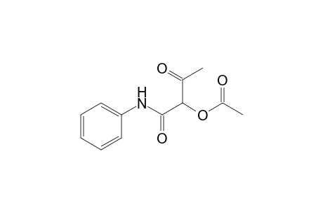 Butanamide, 2-(acetyloxy)-3-oxo-N-phenyl-