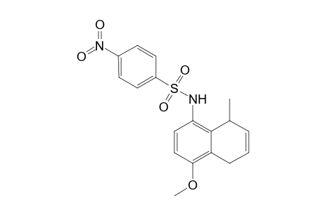 1-Methyl-5-methoxy-8-(nosylamino)-1,4-dihydronaphthalene