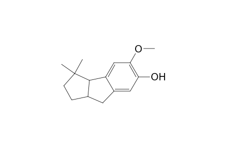 Cyclopent[a]inden-6-ol, 1,2,3,3a,8,8a-hexahydro-5-methoxy-3,3-dimethyl-