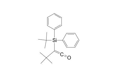 1-Buten-1-one, 2-[(1,1-dimethylethyl)diphenylsilyl]-3,3-dimethyl-