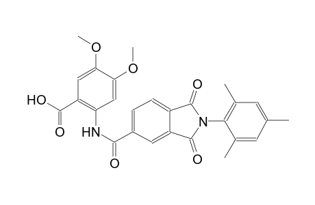 benzoic acid, 2-[[[2,3-dihydro-1,3-dioxo-2-(2,4,6-trimethylphenyl)-1H-isoindol-5-yl]carbonyl]amino]-4,5-dimethoxy-