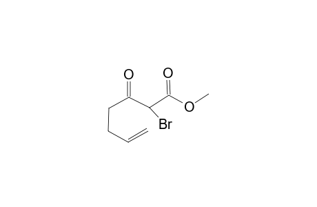 Methyl 2-bromo-3-oxohept-6-enoate