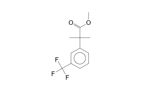 2-Methyl-2-[3-(trifluoromethyl)phenyl]propanoic acid methyl ester