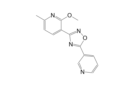 pyridine, 2-methoxy-6-methyl-3-[5-(3-pyridinyl)-1,2,4-oxadiazol-3-yl]-