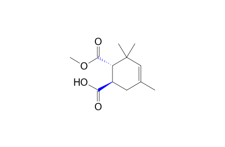 3,3,5-trimethyl-trans-4-cyclohexene-1,2-dicarboxylic acid, 2-methyl ester
