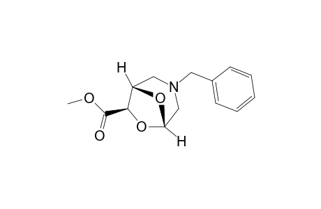 (1S,5S,7R)-3-(phenylmethyl)-6,8-dioxa-3-azabicyclo[3.2.1]octane-7-carboxylic acid methyl ester