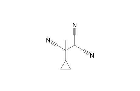 2-cyclopropylpropane-1,1,2-tricarbonitrile