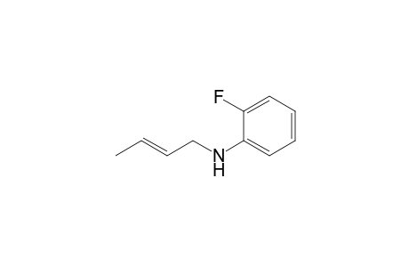 N-(2-Butenyl)-2-fluoroaniline