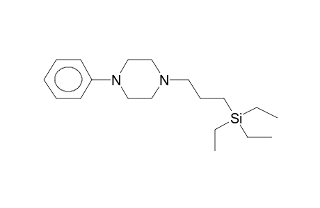 4-PHENYL-1-(3-TRIETHYLSILYLPROPYL)PIPERAZINE