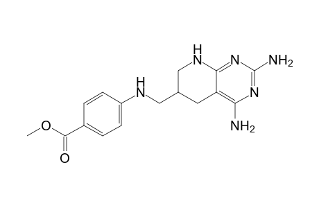 4-[(2,4-diamino-5,6,7,8-tetrahydropyrido[2,3-d]pyrimidin-6-yl)methylamino]benzoic acid methyl ester