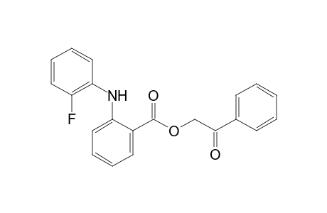 N-(o-fluorophenyl)anthranilic acid, phenacyl ester