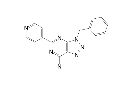 7-AMINO-3-BENZYL-5-(4'-PYRIDYL)-3H-1,2,3-TRIAZOLO-[4.5-D]-PYRIMIDINE