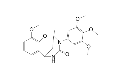 6-methoxy-9-methyl-10-(3,4,5-trimethoxyphenyl)-8-oxa-10,12-diazatricyclo[7.3.1.0²,⁷]trideca-2,4,6-trien-11-one