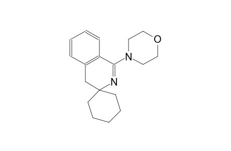 4-(4'H-spiro[cyclohexane-1,3'-isoquinolin]-1'-yl)morpholine
