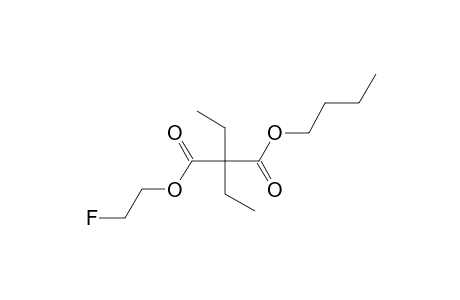 Diethylmalonic acid, butyl 2-fluoroethyl ester