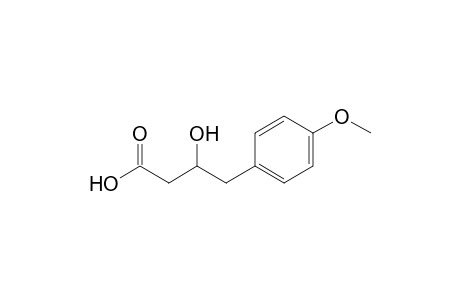 3-Hydroxy-4-(4-methoxyphenyl)butyric acid