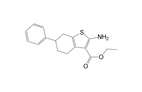 Ethyl 2-amino-6-phenyl-4,5,6,7-tetrahydrobenzo[b]thiophene-3-carboxylate