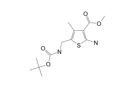 METHYL-2-AMINO-5-(((TERT.-BUTOXYCARBONYL)-AMINO)-METHYL)-4-METHYLTHIOPHENE-3-CARBOXYLATE