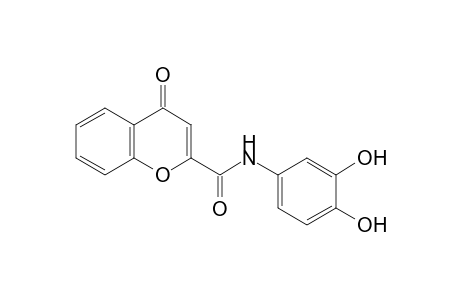 N-(3,4-Dihydroxyphenyl)-4-oxo-4H-1-benzopyran-2-carboxamide