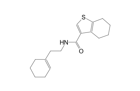 N-[2-(1-cyclohexen-1-yl)ethyl]-4,5,6,7-tetrahydro-1-benzothiophene-3-carboxamide