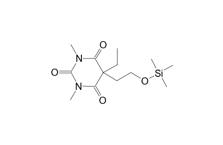 2,4,6(1H,3H,5H)-Pyrimidinetrione, 5-ethyl-1,3-dimethyl-5-[2-[(trimethylsilyl)oxy]ethyl]-