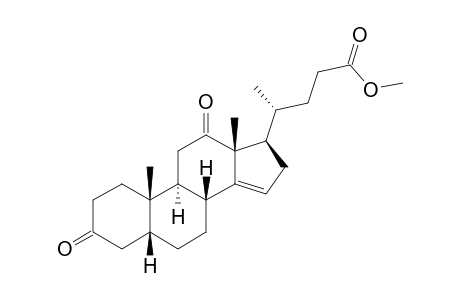 (4R)-4-[(5R,8R,9S,10S,13R,17R)-10,13-dimethyl-3,12-dioxo-2,4,5,6,7,8,9,11,16,17-decahydro-1H-cyclopenta[a]phenanthren-17-yl]pentanoic acid methyl ester