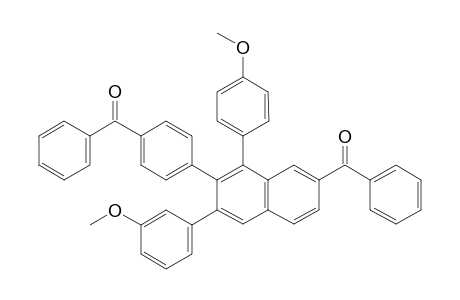 (4-(7-benzoyl-3-(3-methoxyphenyl)-1-(4-methoxyphenyl)naphthalen-2-yl)phenyl)(phenyl)methanone