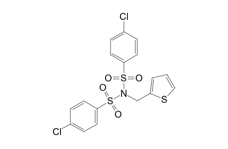 4,4'-dichloro-N-(2-thenyl)dibenzenesulfonamide