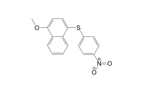 (1-methoxynaphthalen-4-yl)(4-nitrophenyl)sulfane
