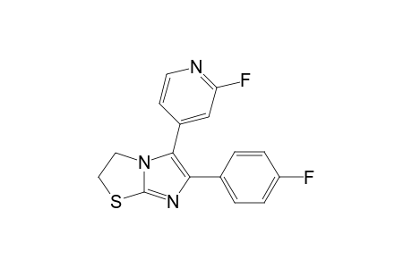 6-(4-fluorophenyl)-5-(2-fluoro-pyridin-4-yl)-2,3-dihydroimidazo[2,1-b]thiazole