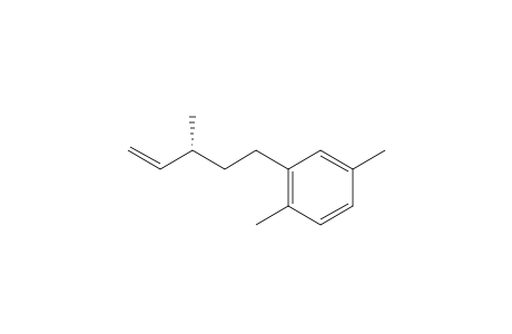 (R)-1,4-dimethyl-2-(3-methylpent-4-enyl)benzene