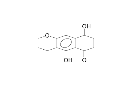7-ethyl-4,8-dihydroxy-6-methoxy-3,4-dihydro-2H-naphthalen-1-one