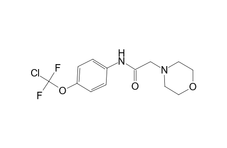 Acetamide, N-[4-(chlorodifluoromethoxy)phenyl]-2-morpholin-4-yl-