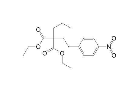2-[2-(4-nitrophenyl)ethyl]-2-propyl-malonic acid diethyl ester