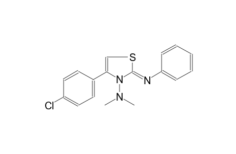 3(2H)-thiazolamine, 4-(4-chlorophenyl)-N,N-dimethyl-2-(phenylimino)-,(2Z)-