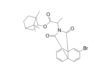 4a,8a-(Methaniminomethano)naphthalene-10-acetic acid, 2-bromo-.alpha.-methyl-9,11-dioxo-, 1,7,7-trimethylbicyclo[2.2.1]hept-2-yl ester
