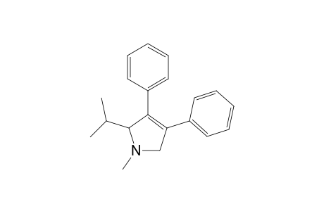 1-Methyl-2-(1-methylethyl)-3,4-diphenyl-2,5-dihydro-1H-pyrrole