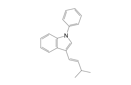 3-[(E)-3-methylbut-1-enyl]-1-phenyl-indole