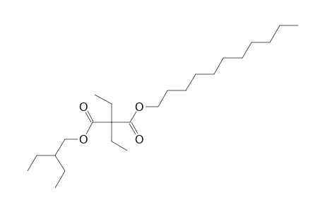 Diethylmalonic acid, 2-ethylbutyl undecyl ester