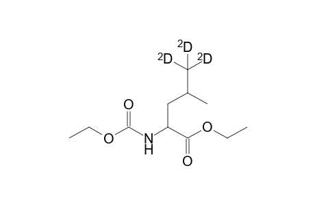 [5,5,5-trideutero]leucine N(O)-ethoxycarbonyl ethyl ester