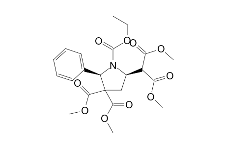 (2R,5R)-Dimethyl-N-Etoc-2-phenylpyrrolidin-3,3-dicarboxylate-5-dimethyl malonate