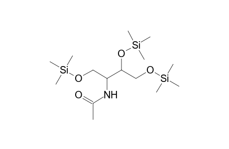 TETRITOL-1,4-D2, 2-ACETAMIDO-2-DESOXY-TRIS-O-(TRIMETHYLSILYL)-