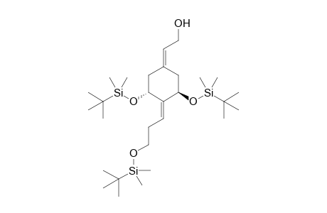 2-[(E)-(3'R,5'R)-3',5'-Bis[(tert-butyldimethylsilyl)oxy]-4'-[3''-[((tert-butyldimethylsilyl)oxy)propylidene]-cyclohexylidene]ethanol