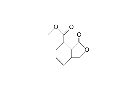 (1RS,2SR,6RS)-Methyl 9-oxo-8-oxabicyclo-[4.3.0]non-4-ene-2-carboxylate