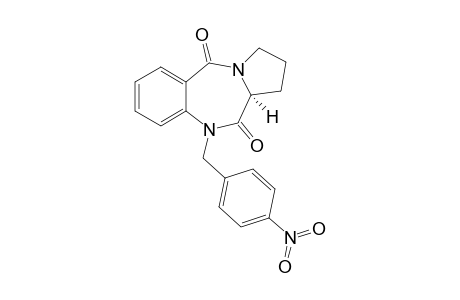 (11aS)-10-(4-Nitrobenzyl)-2,3-dihydro-1H-pyrrolo[2,1-c][1,4]benzodiazepine-5,11-(10H,11aH)-dione