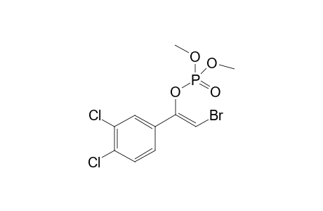 Dimethyl 1-(3,4-dichlorophenyl)-2-bromoethenyl phosphate